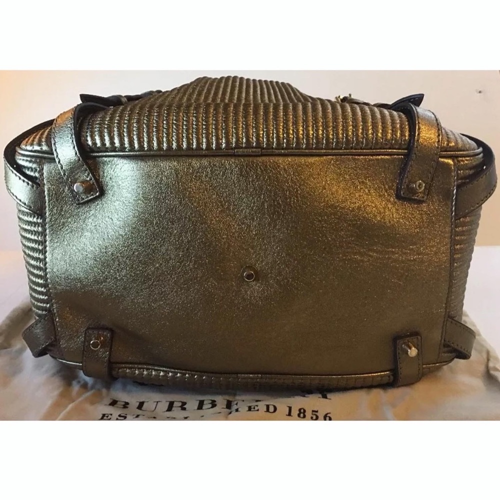 Limited edition Authentic Burberry Rosaville Calf  Large Satchel - Picture 4 of 8